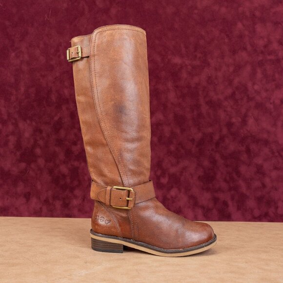 Lucky Brand Tan Leather Moto Boots - Picture 4 of 8